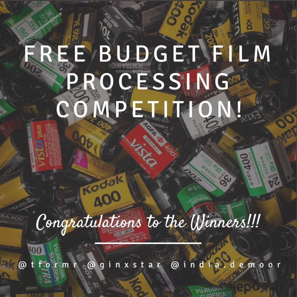 Winners of the Instagram Win Free Budget Film Processing Competition Announced
