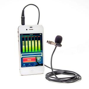 0000025495| Azden Microphones EX-503I Studio Pro Lapel Microphone For Smartphones & Tablets