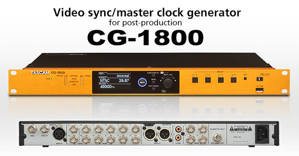 Tascam CG-1800 Master Clock Generator