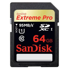  Sandisk Extreme Pro SD 64GB 95MB/s Card