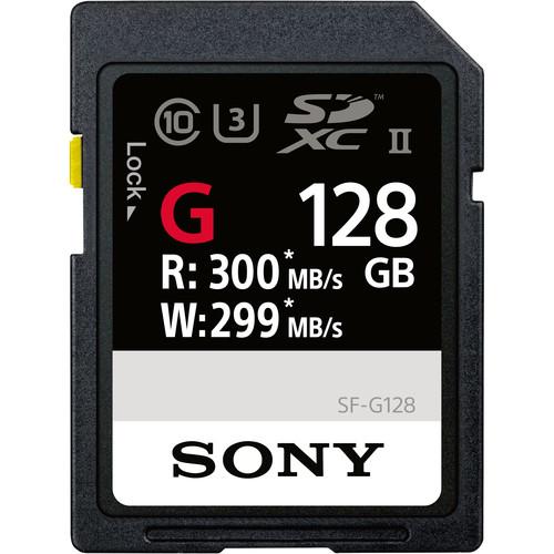 0000023790| Sony SF-G 128GB SDHC Memory Card UHS II