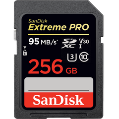  Sandisk Extreme Pro SD 256gb 95MB/s