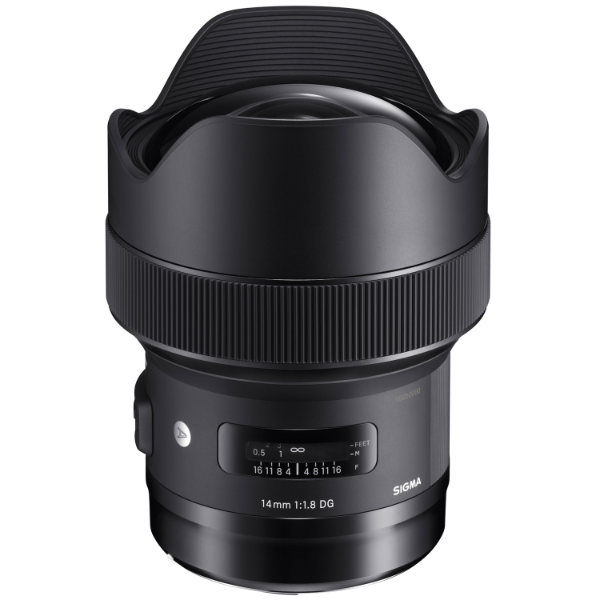 0000019990| Sigma 14mm f/1.8 DG HSM Art Lens for Canon