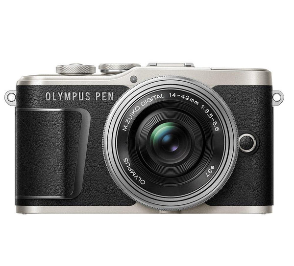 0000027990| Olympus  E-PL9 Black Digital Camera & 14-42mm EZ Silver Lens