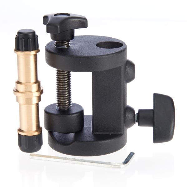 0000003999| ProMaster Professional Mini Studio Clamp With Brass Stud 5507