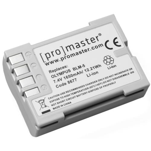 0000008995| ProMaster Olympus BLM-5 Lithium-Ion Battery - 8677