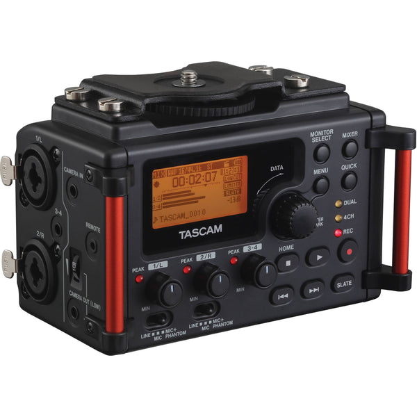 0000241495| Tascam DR-60DMKII 4-Channel Portable Recorder For DSLR