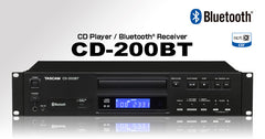 Tascam CD-200BT CD Player With Bluetooth Receiver