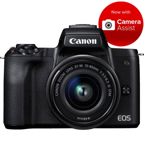 0000008990| Canon  EOS M50 Digital Camera with 15-45mm STM Lens