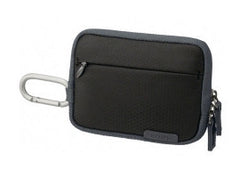 Sony LCS-Twhb Soft Carry Case W Carabiner Black       LCSTWHB