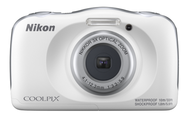 0000002490| Nikon COOLPIX W150 White Digital Camera