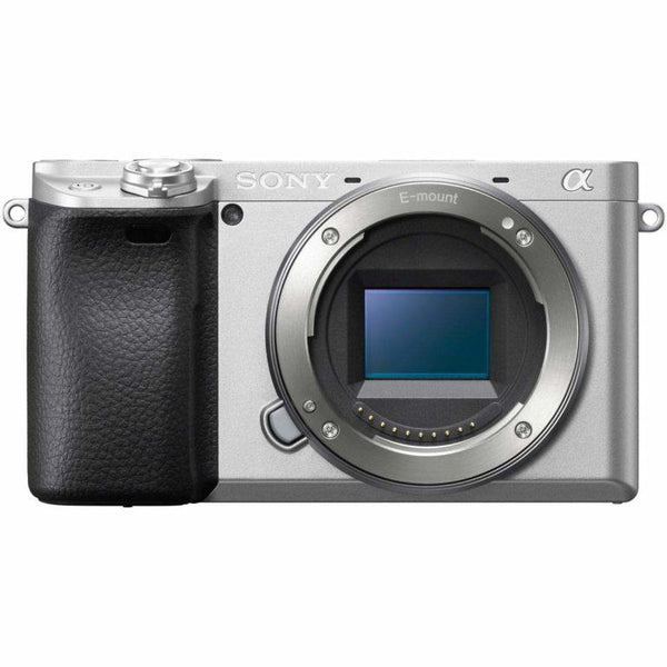 0000014490| Sony a6400 Silver Mirrorless Digital Camera Body Only