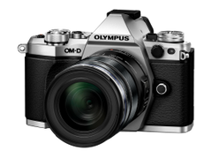 Olympus OM-D E-M5 Mark II Weather Proof Kit w/12-50 lens Silver Body  Black Lens