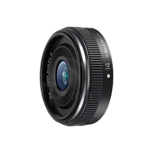 0000005290| Panasonic 14mm F/2.5 Lens Black Metal Mk2