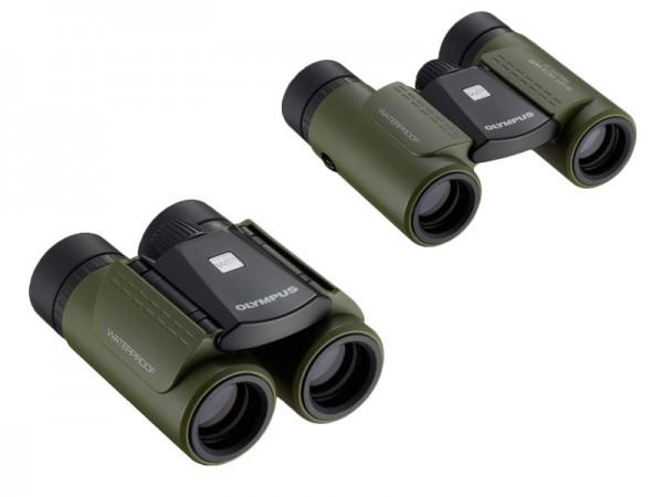 0000009495| Olympus 8x21 RC II WP Olive Green Binoculars