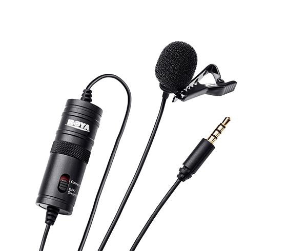 0000024295| BOYA BY-M1 V1 Lavalier Microphone