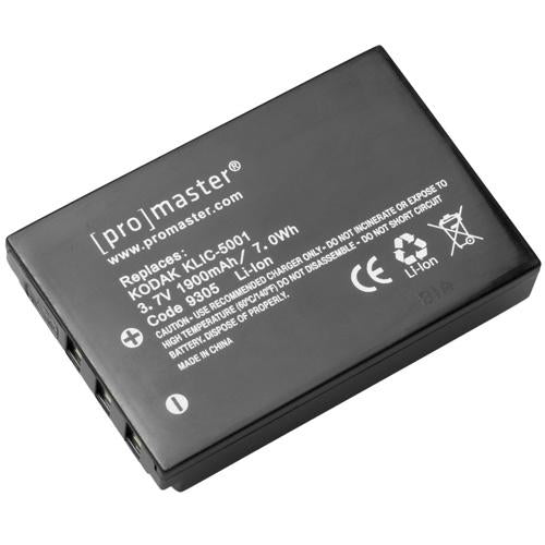 0000006995| ProMaster Kodak KLIC-5001  Lithium-Ion Battery - 9305