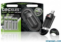 Tecxus Battery RTU w USB Charger