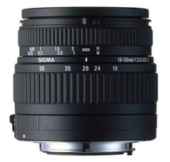  Sigma AF 18-50mm f/3.5-5.6 DC Pentax Lens