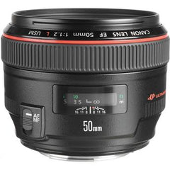  Canon EF 50mm f/1.2L USM Lens