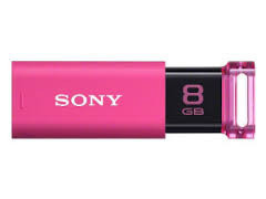 Sony USM8GUP 8GB MICRO VAULT CLICK PINK USB 3.0