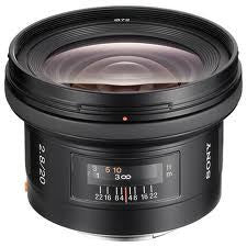 Sony 20mm F2.8 Wide-Angle Lens       SAL20F28