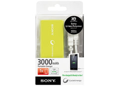 Sony Portable Power Supply 3000MAH Lime