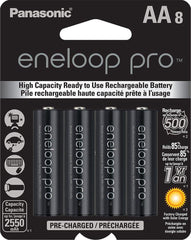  Panasonic AA Eneloop Pro 8Pack