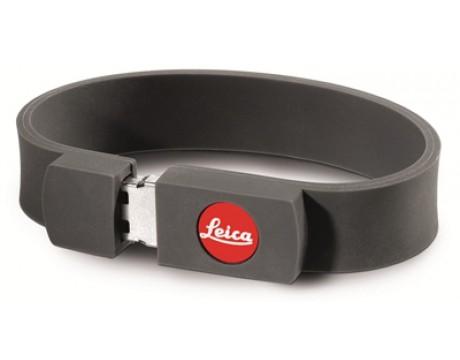 0000000390| Leica USB Wristband Grey 8GB (96607)