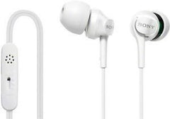 Sony DREX102VPW EX IN-EAR W/ Smartphone CTRL - White