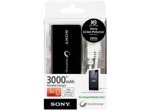 Sony Portable Power Supply 3000MAH?Black