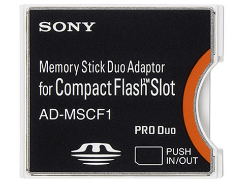 Sony Memory Stick Duo Adapter For Cf Slot       ADMSCF1