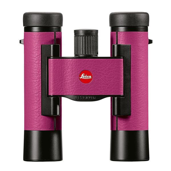 0000012990| Leica Ultravid 10x25 Colorline Cherry Pink Binoculars (40636)