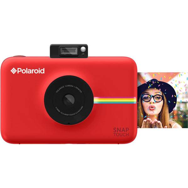 0000236995| Polaroid Snap Touch Instant Camera Red