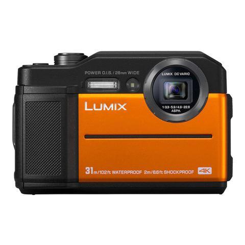 0000005990| Panasonic DMC-FT7 Orange Tough Camera