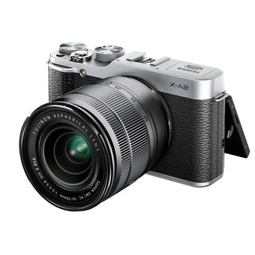 Fujifilm X-A2 Silver/Black Camera with XC 16-50mm Lense