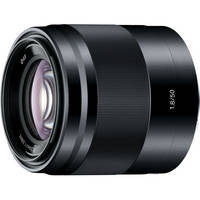 Sony E-Mount 50mm F1.8 Lens Black