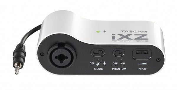 Tascam Mic & Guitar Interface For Ipad IXZ