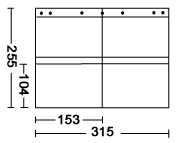 0000002295| ALBOX 6x4 Polypropylene Neg Pages Clear