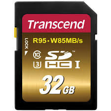 Transcend Card SDHC UHS-1 U3X 32Gb Ultimate U3X