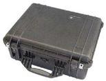 0000047995| Pelican 1550 Case Black With Padded Dividers