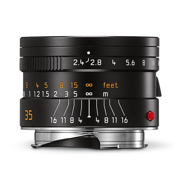 0000227990| Leica Summarit-M 35mm f/2.4 ASPH Black Anodized Finish Lens (11671)