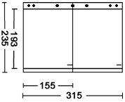 0000002395| ALBOX 5x7 Polypropylene Neg Pages Clear 25 Pack