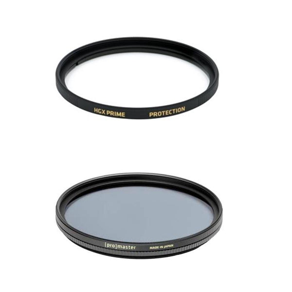 0000028341| Promaster 58mm HGX Protect & Polariser Filters Kit