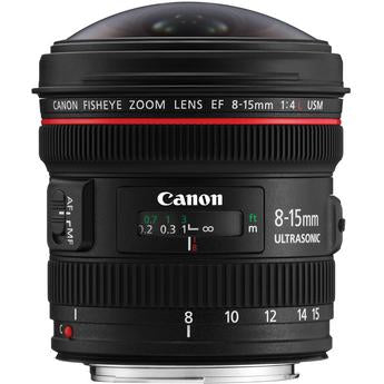 0000019790| Canon EF 8-15mm F4L Fisheye USM Lens