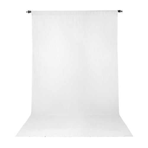 0000013995| ProMaster  Wrinkle Resistant Backdrop 10x12' White 2834