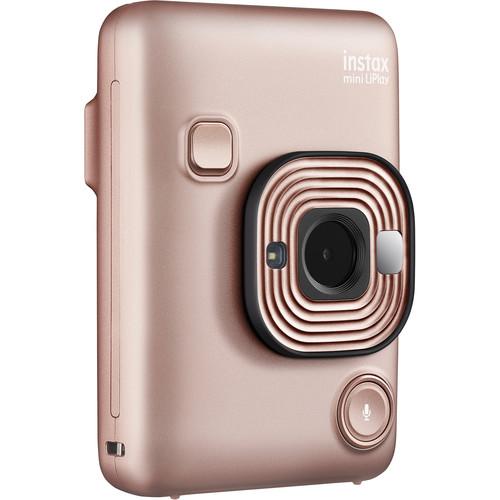 0000022290| Fujifilm INSTAX Mini LiPlay Hybrid Instant Camera Blush Gold