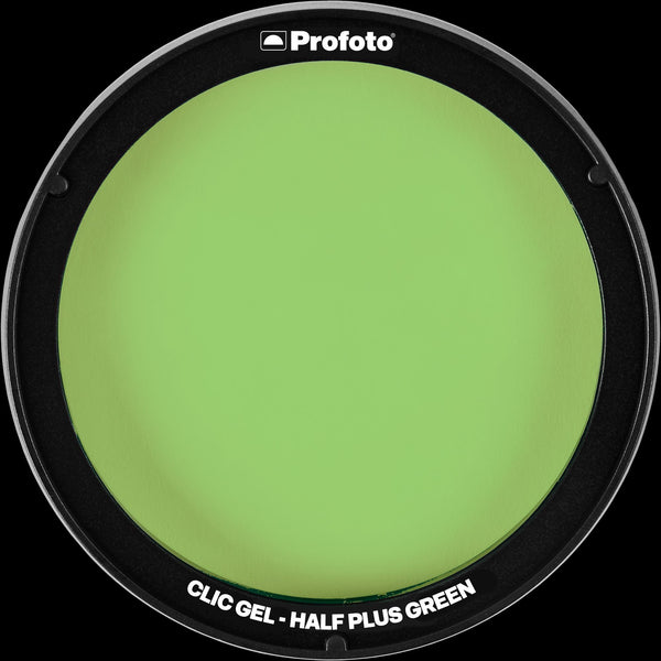 0000008999| Profoto Clic Gel Half Plus Green