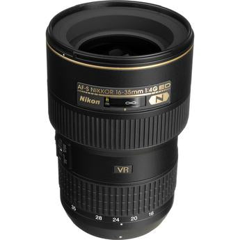 0000016290| Nikon Nikkor AF-S 16-35mm f/4G ED VR Ultra-Wide Zoom Lens