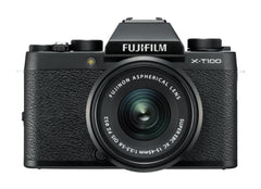  Fujifilm  X-T100 Digital Camera Black & 15-45mm Black Lens